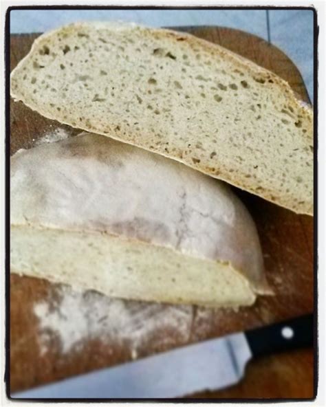 Pagnotta Di Grano Duro Con Preimpasto Poolish Misto Bread Food Brot