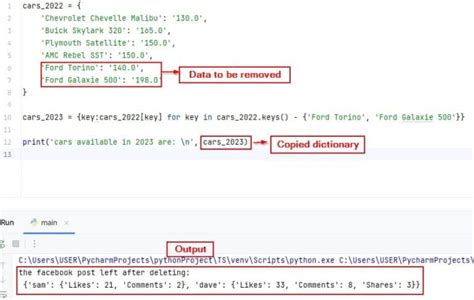 How To Copy A Python Dictionary Without Some Of Its Keys Python Guides