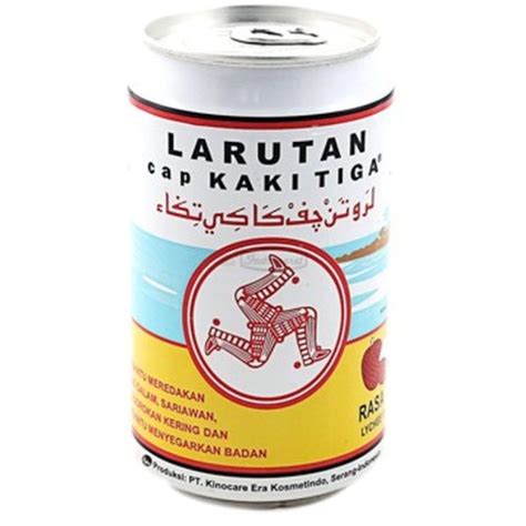 Jual Larutan Cap Kaki Tiga Rasa Leci Ml Kemasan Kaleng Jakarta