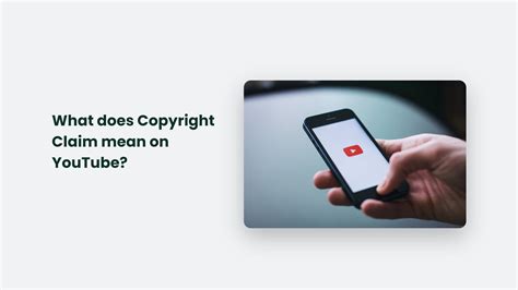 What Does Copyright Claim Mean On Youtube Cjandco