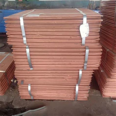 High Purity High Quality Electrolytic Copper Cathodes Sheet