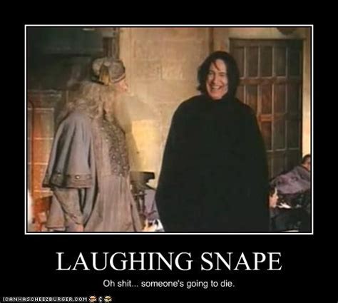 LAUGHING SNAPE | Harry potter severus, Harry potter severus snape ...