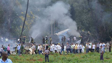 Cuba Un Avion S Crase Au D Collage De La Havane Avec Passagers