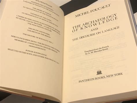 The Archaeology of Knowledge by Michel Foucault (1972) hardcover book