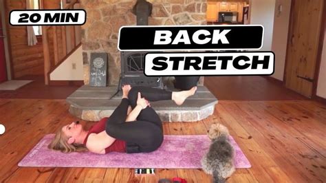 20 MINUTE EASY BACK STRETCH AND RELEASE FOR TIGHT LOWER BACK | Back ...