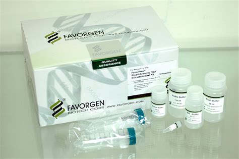 Favorgen Blood Genomic Dna Extraction Maxi Kit 24 Prep With