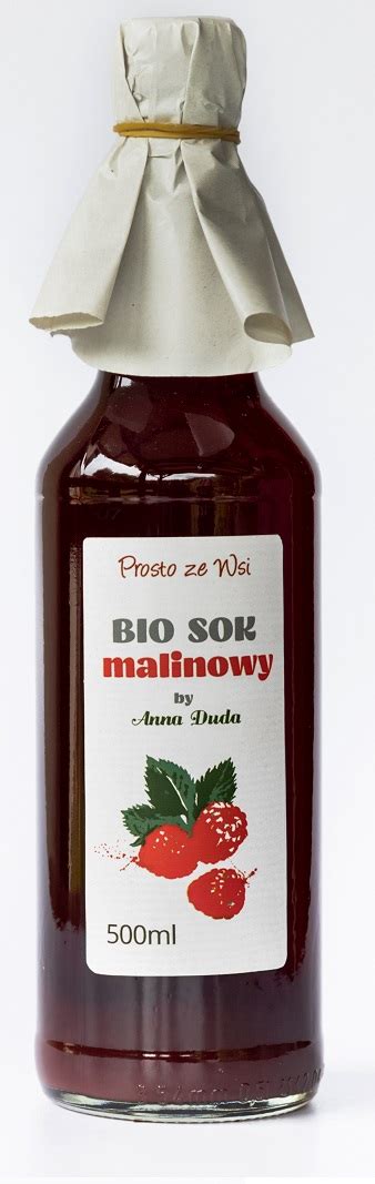 SOK MALINOWY NFC BIO 500 ml PROSTO ZE WSI Sklep Ekologiczny Wrocław