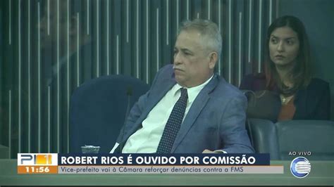 Vice Prefeito De Teresina Depõe Na Câmara De Vereadores E Expõe áudio E