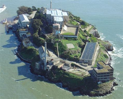 La isla de Alcatraz fue prisión desde 1934 hasta 1963 Alcatraz island