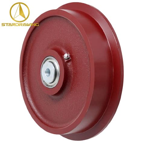 Stardrawing Inch Single Flanged Ductile Steel Wheels Ductile