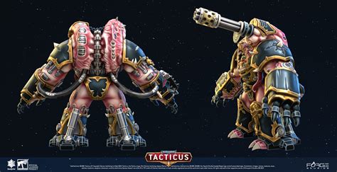 Forge Studios Warhammer 40k Tacticus Volk Reforged By The Warp