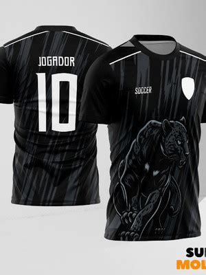 Arte Vetor Camisa Interclasse Pantera Negra Compre Produtos