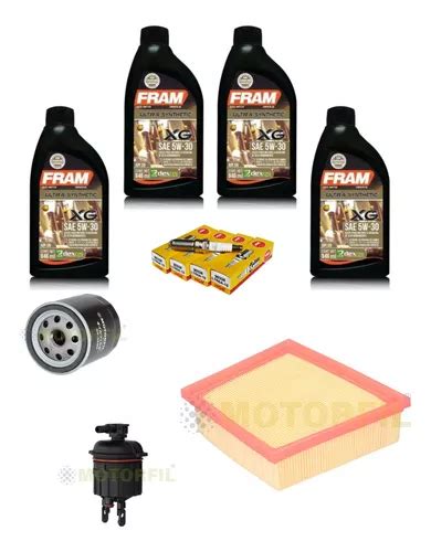 Kit Afinación Ford Figo 1 5 2016 2017 2018 Aceite Sintético Meses sin