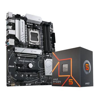 ASUS PRIME B650 PLUS AMD Ryzen 5 7600 CPU Bundle LN134613 AMD Ryzen