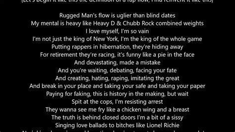 R A Rugged Man Definition Of A Rap Flow Ft Amalie Bruun Lyrics