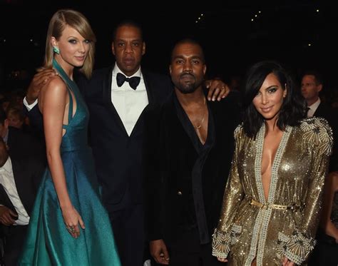 Taylor Swift With Kanye West at Grammys 2015 | Pictures | POPSUGAR Celebrity Photo 5