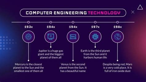 Computer Engineering Technology Infographics Presentation