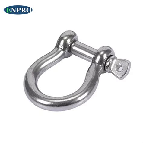 European Standard Ss304ss316 Large Bow Shackle China Shackles And