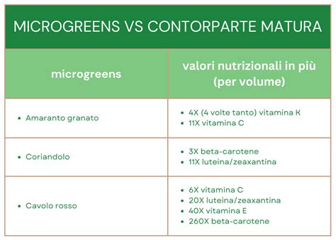 Microgreens E Germogli Piccoli Giganti Di Salute Tutti I Benefici E