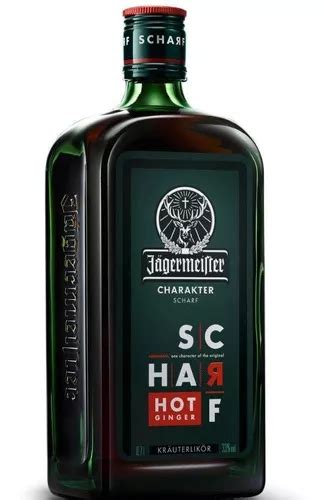 Jagermeister Scharf Hot Ginger 700 Ml Frete grátis