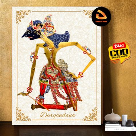 Jual Hiasan Dinding Bahan Cetak Digitan Dan Mdf Poster Wayang