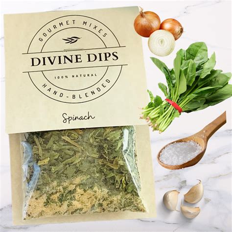 Spinach Seasoning Dip Mix Burlap And Daisies