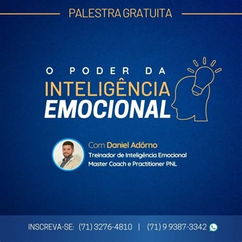 Palestra gratuita de Inteligência Emocional em Salvador Sympla