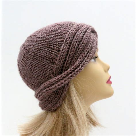 Knitting Pattern Vintage Hat Downton Cloche Pdf 243