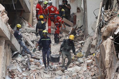 Aumentan a 40 fallecidos tras explosión de hotel de lujo en La Habana