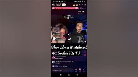 Sham Idress Punishment Broken His Tv Sham Idress Vs Yousif ️