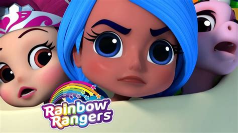 Caught In A Tight Spot Rainbow Rangers Episode Clip Ranger Mario Characters Rainbow