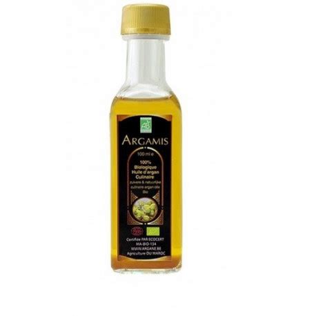 Acheter Huile Argan Alimentaire Bio Argamis Maroc