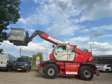 Manitou Mrt Obrotowa Adowarka Teleskopowa Mtg Kosz Pilot