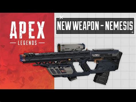 Apex Legends New Weapon The Nemesis Burst Ar Season Youtube