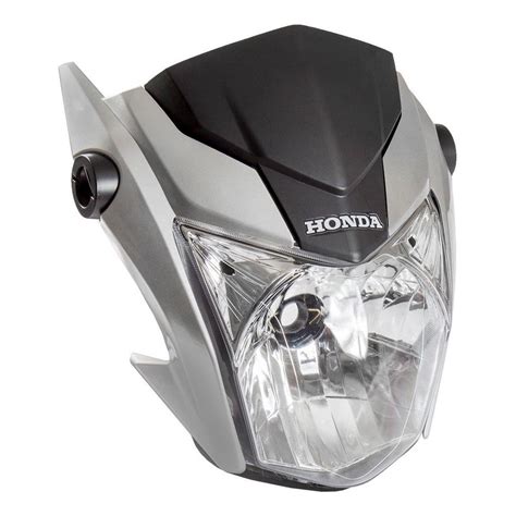 Farol Completo Titan Fan 160 Cinza Logo Honda Submarino