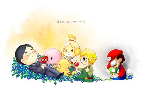 Fan Tributes For Satoru Iwata A Fan Picture Memorial Kantopia