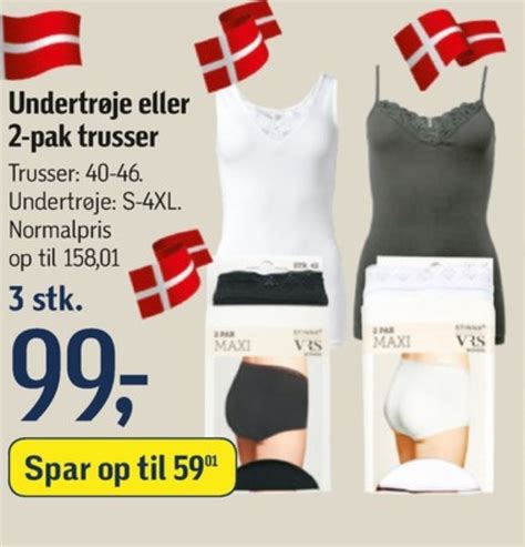 Vrs woman trusser tilbud hos Føtex