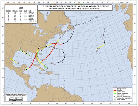 Hurricane History Map