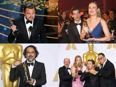 Oscar Winners 2016 Heres Who Won Academy Awards Complete List Of