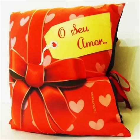 Almofada Carta La O Para Meu Amor Namorada Cart O Cora O To