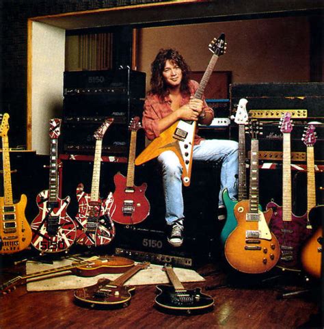 Eddie Van Halen In The Studio : r/vanhalen