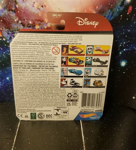 Hot Wheels Disney Character Car Sally EBay