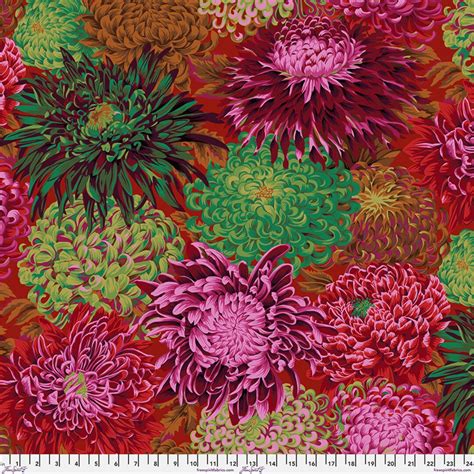 Kaffe Fassett Kollektiv Japanische Chrysantheme Scarlett Etsy De