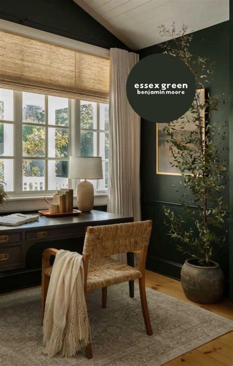 Incredible Dark Green Paint Colors For Interiors