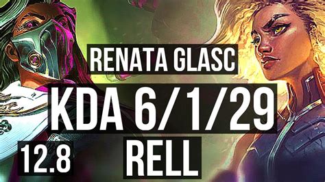 RENATA GLASC Lucian Vs RELL Jinx SUP 6 1 29 70 Winrate BR