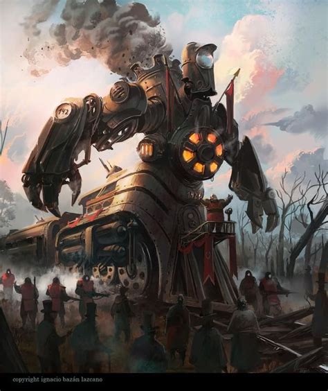 Railway Engine Centaur By Neisbeis On DeviantArt Steampunk Robots