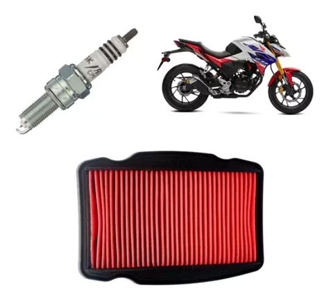 Kit Afinacion Honda Cb190 Cb190r Bujia Iridium Ngk Y Filtro Envío gratis