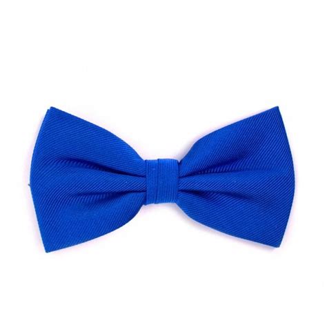 Plain Royal Blue Men S Silk Bow Tie By Tresanti From Ties Planet UK