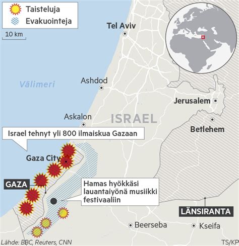 Israelissa Yli Ihmist Kuollut Hamasin Hy Kk Yksess Gazassa