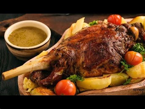 Cooking A Whole Leg Of Lamb In A Clay Oven Cooking In Nature Youtube